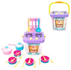 Игровой набор Mary Poppins Плита-ведро с набором посуды 27 предметов
