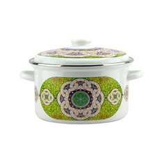 Кастрюля Эмаль 01-1612/7М 3л