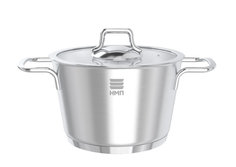 Кастрюля НМП 1,7 л н/с со стекл.крышкой, НС017