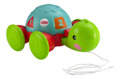 Каталка Fisher-Price "Обучающая черепашка на колесиках"