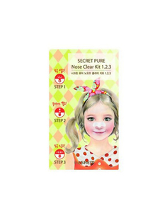 Патчи для очищения кожи the SAEM Secret Pure Nose Clear Kit 1.2.3 6 г