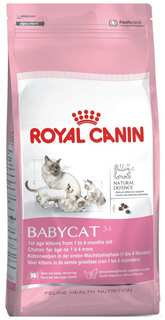 Сухой корм для котят и кормящих кошек ROYAL CANIN Mother&Babycat, домашняя птица, 0,4кг