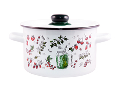 Кастрюля эмал цил Compote 4,5л ТМ Appetite
