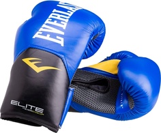 Перчатки боксерские Everlast Elite ProStyle P00001242-10, 10oz, к/з, синий