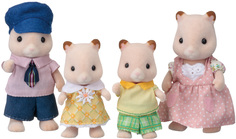 Игровой набор sylvanian families «семья хомяков»