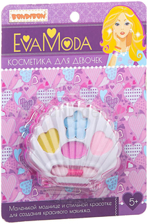 Набор детской косметики Bondibon Eva Moda ВВ1764 Ракушка с тенями для век