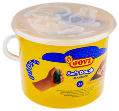 Набор мягкой пасты и аксессуаров для лепки Jovi Blandiver в пластиковом ведре