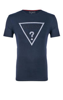 Футболка мужская Guess синяя 48
