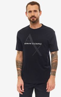 Футболка мужская Armani Exchange 8NZT76 Z8H4Z 1510 синяя/серая/белая S