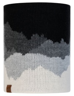 Шарф Buff Knitted&Polar Neckwarmer черный One Size