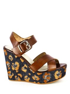 Босоножки женские Just Couture 57829 коричневые 37 RU