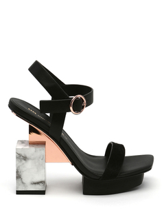 Босоножки женские United nude 75365 черные 37 RU