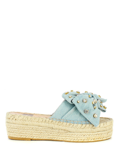 Шлепанцы женские Bibi Lou голубые