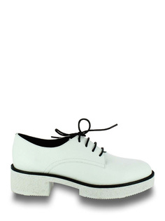 Полуботинки женские Just Couture белые