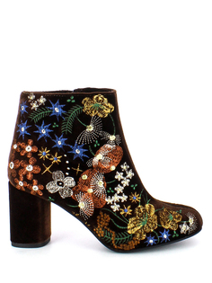 Ботильоны женские Just Couture 57831 коричневые 36 RU