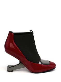 Ботильоны женские United nude 69363 красные 38 RU