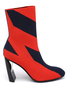 Ботильоны женские United nude красные