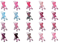 Коляска для кукол Buggy Boom Mixy с корзиной для игрушек 59x34x65 см