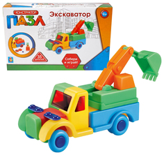 Конструктор пластиковый 1Toy Экскаватор Т59944