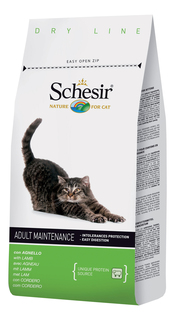 Сухой корм для кошек Schesir Adult Maintenance, ягненок, 0,4кг