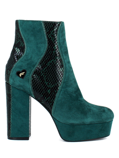 Ботильоны женские Fornarina зеленые