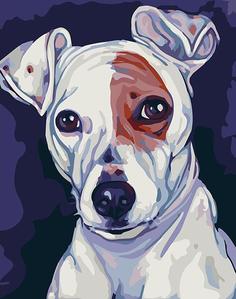 Картина по номерам Артвентура "Гектор", 16,5x13 см