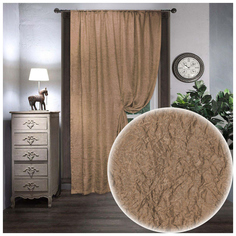 Штора Amore Mio RR 32003-9545 коричневый