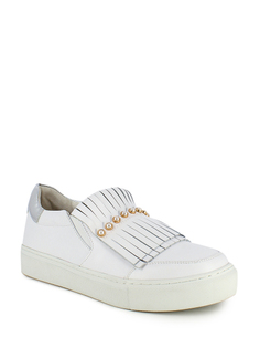 Слипоны женские Just Couture белые