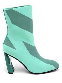 Ботильоны женские United nude зеленые
