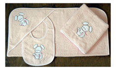 Детское полотенце Arya Rabbit Цвет: Розовый 0-2 года