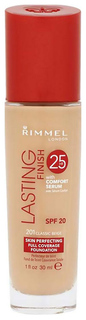 Тональный крем Rimmel Lasting Finish with Comfort Serum тон 201 30 мл