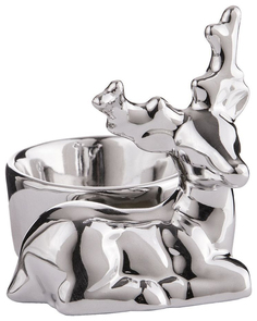 Подсвечник Lefard 156-818 Олень Серебро