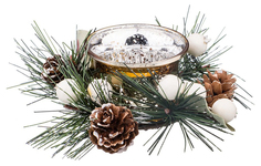 Подсвечник Lefard 421-147 Золотистый