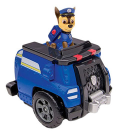 Игровой набор Щенячий патруль PAW Patrol Машина-трансформер со звуком и светом синяя