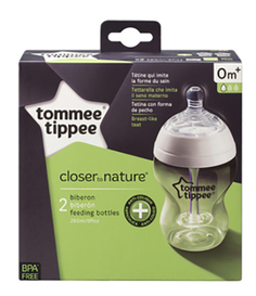 Детская бутылочка tommee tippee Closer to Nature 2 x 260 мл