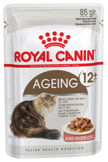 Влажный корм для кошек ROYAL CANIN Ageing+12, мясо, 85г