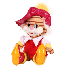 Мягкая игрушка Мульти-Пульти Кот в сапогах, озвученная 28 см