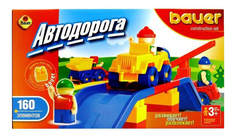Конструктор bauer серии автодорога, 160 эл. Бауэр