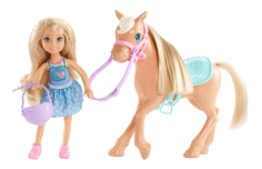 Кукла Barbie Челси и Пони DYL42