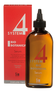 Сыворотка для волос Sim Sensitive Био Ботаническая System 4 для роста волос 200 мл