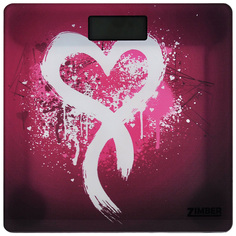 Весы напольные Zimber Modern ZM-10814 Бордовый Zimber.