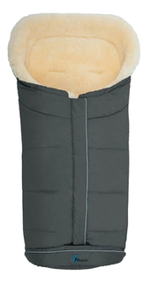 Конверт-мешок для детской коляски Altabebe Lambskin-Classic Footmuff Dark Grey