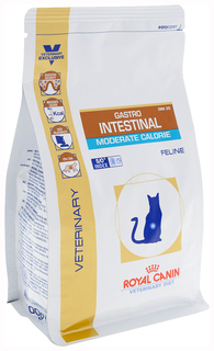 Сухой корм для кошек ROYAL CANIN Gastro Intestinal Moderate Calorie, мясо, 0,4кг