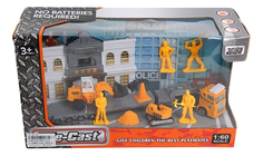 Игровой набор Shantou Gepai Строители - Полицейский участок 889-224