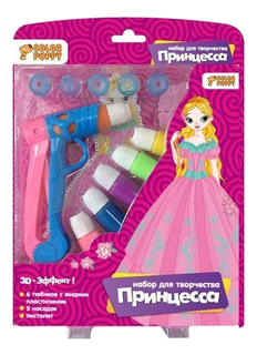 Набор для творчества с жидким пластилином 6 цветов Принцесса Color Puppy 95334