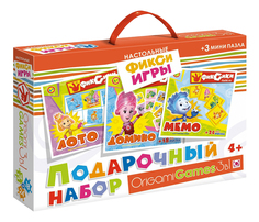 Семейная настольная игра Origami Фиксики - подарочный набор