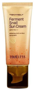 Крем для лица Tony Moly Timeless Ferment Snail Sun SPF47PA+++ 50 мл