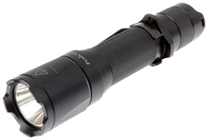 Туристический фонарь Fenix TK16 черный, 4 режима