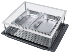 Комплект для приготовления на пару Neff N 8642 X3 Серебристый