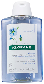 Шампунь Klorane Fine Hair С экстрактом льняного волокна 200 мл